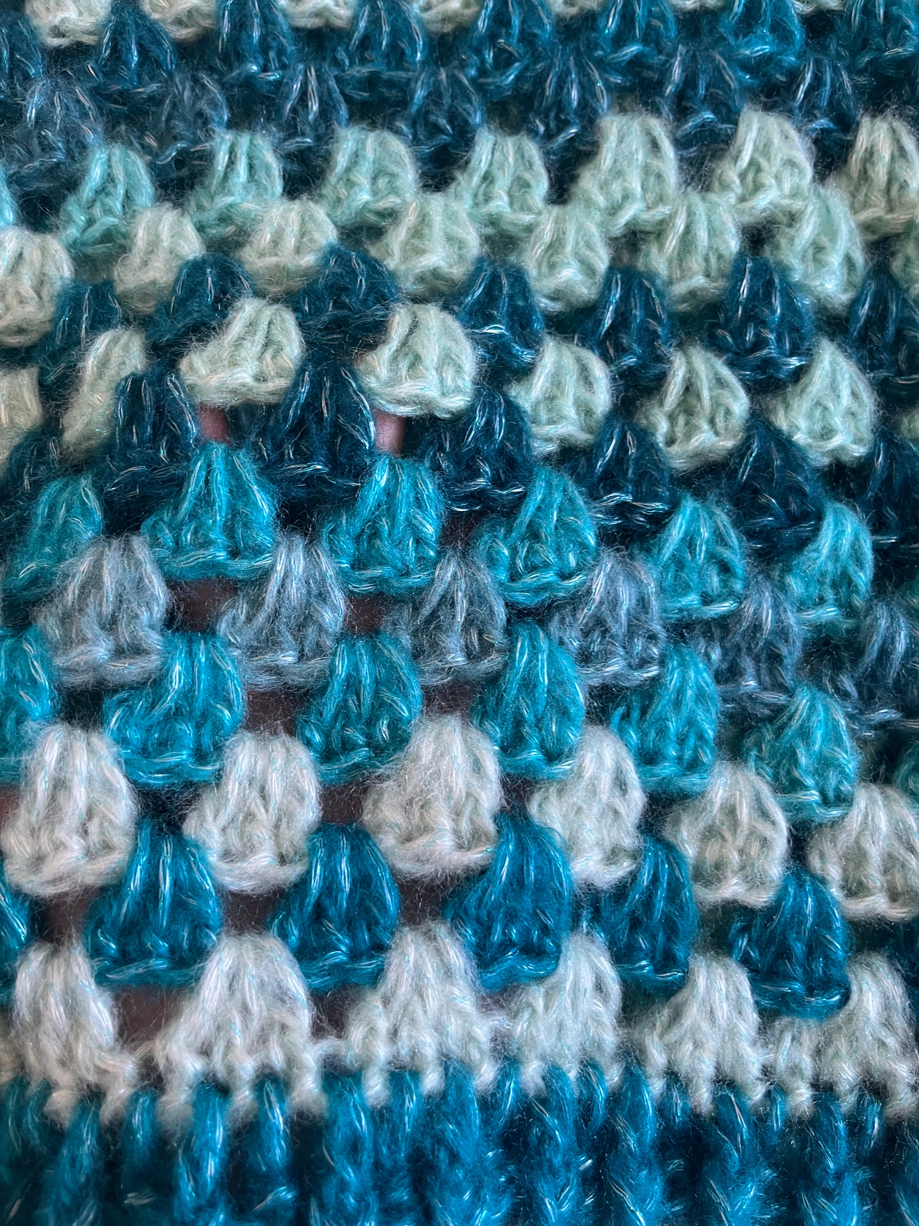 Pull brillant oversize