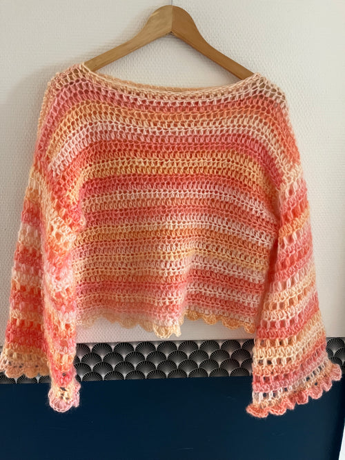 Le pull « Pretty Flower »