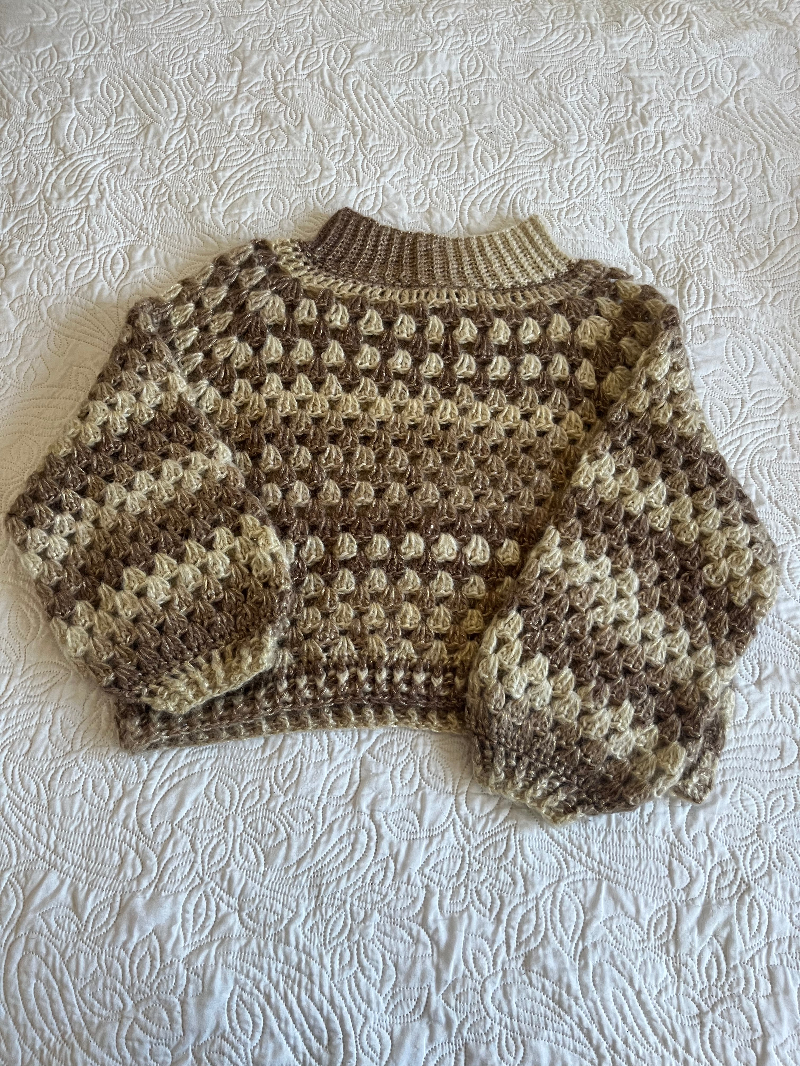 Pull brillant oversize
