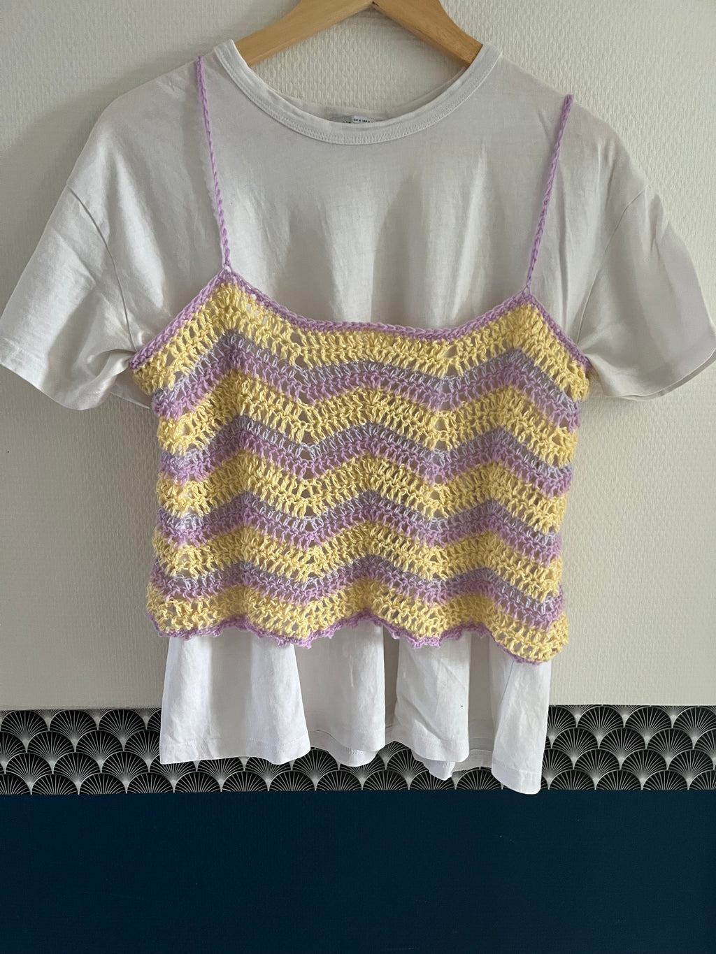 Le top « Spring Chevron »