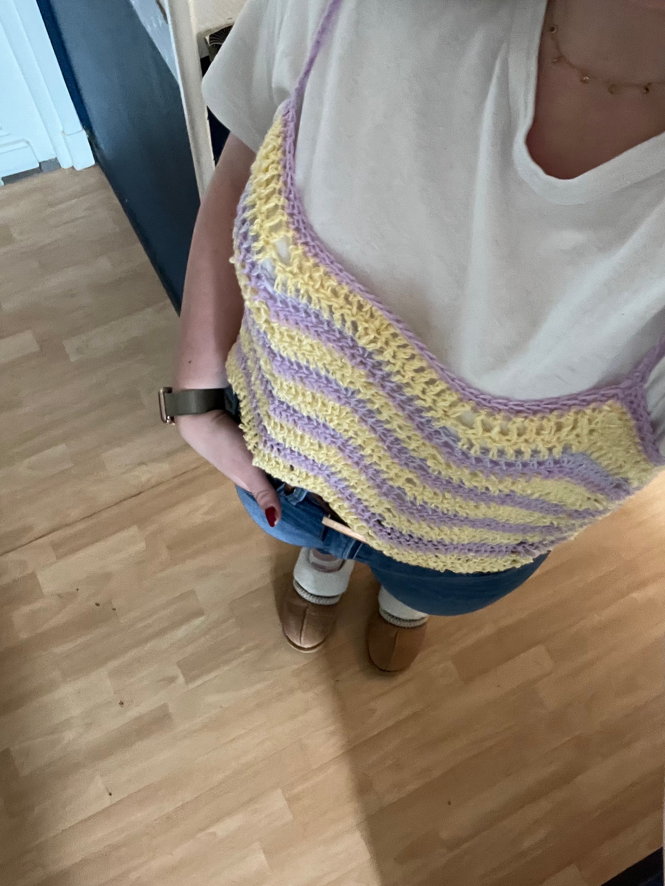 Le top « Spring Chevron »
