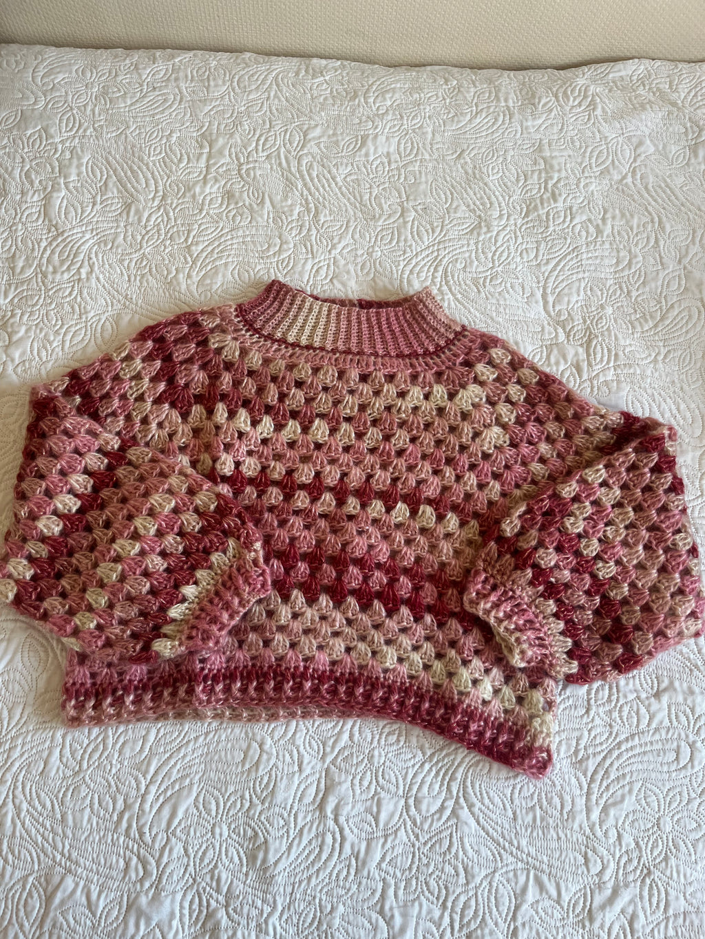 Pull brillant oversize