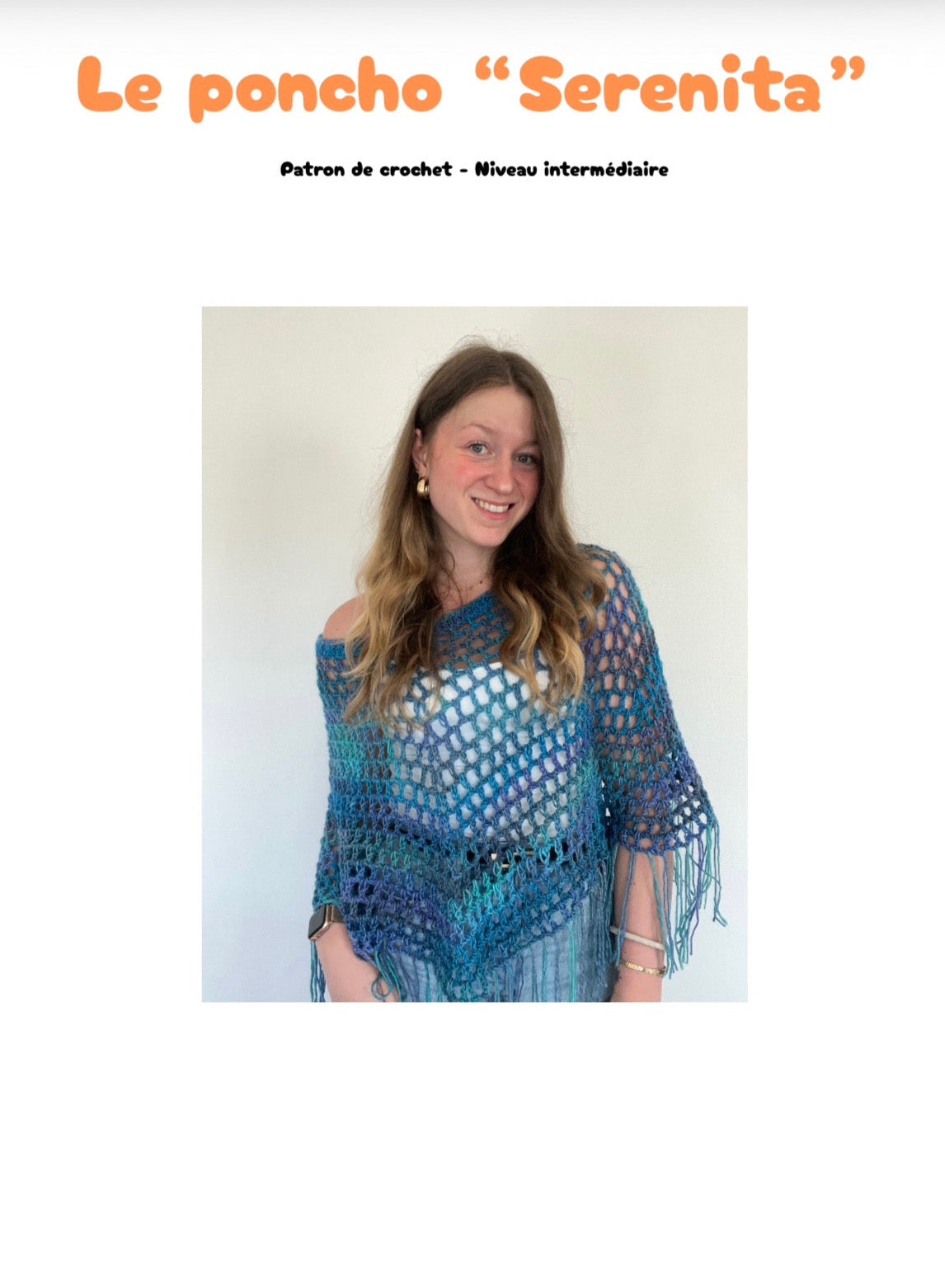 Patron du poncho « Serenita »